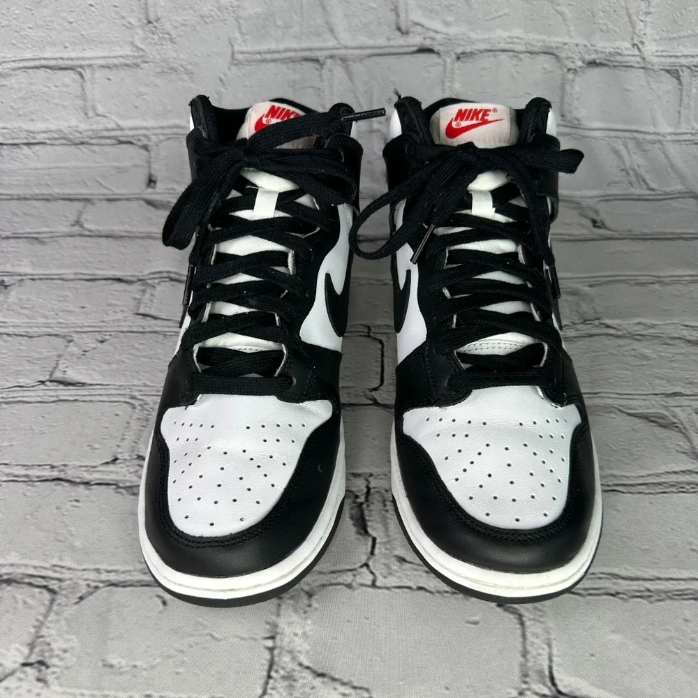 Nike Dunk High Panda Black and White Retro Sneaker Women’s Size 9.5